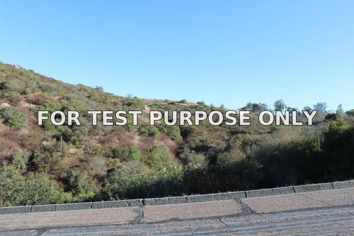 Demo/Test Data Taberna Vista Way & Tavern Rd, Alpine, Ca 91901