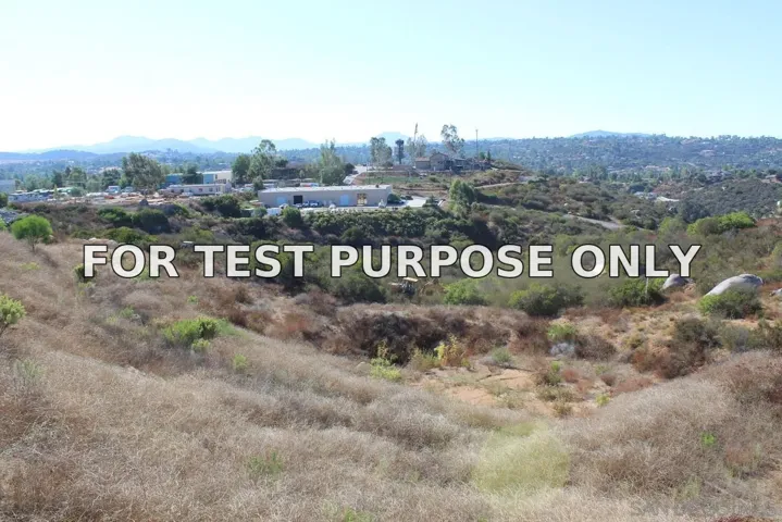 Demo/Test Data Taberna Vista Way & Tavern Rd, Alpine, Ca 91901
