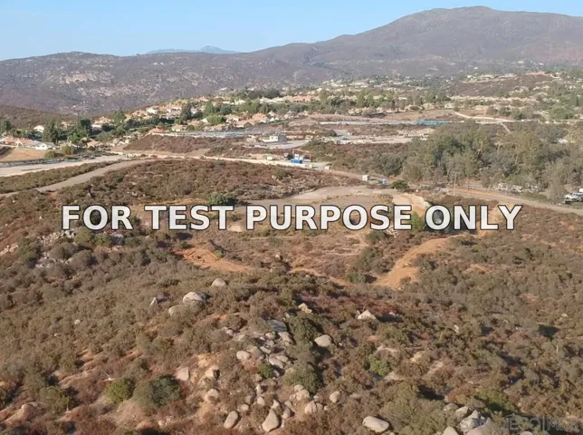 Demo/Test Data Taberna Vista Way & Tavern Rd, Alpine, Ca 91901