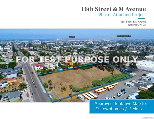 Demo/Test Data M Ave Unit 0, National City, Ca 91950