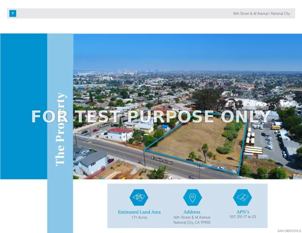 Demo/Test Data M Ave Unit 0, National City, Ca 91950