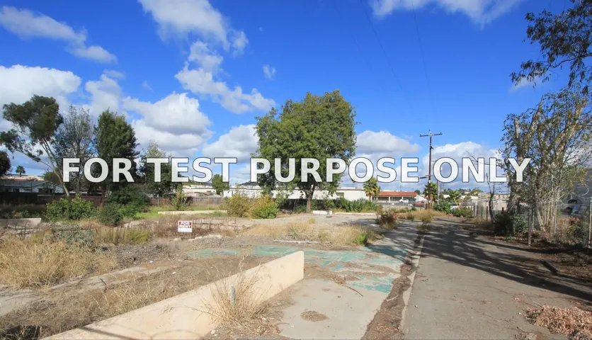 Demo/Test Data 423 Daisy Ln, San Marcos, Ca 92078