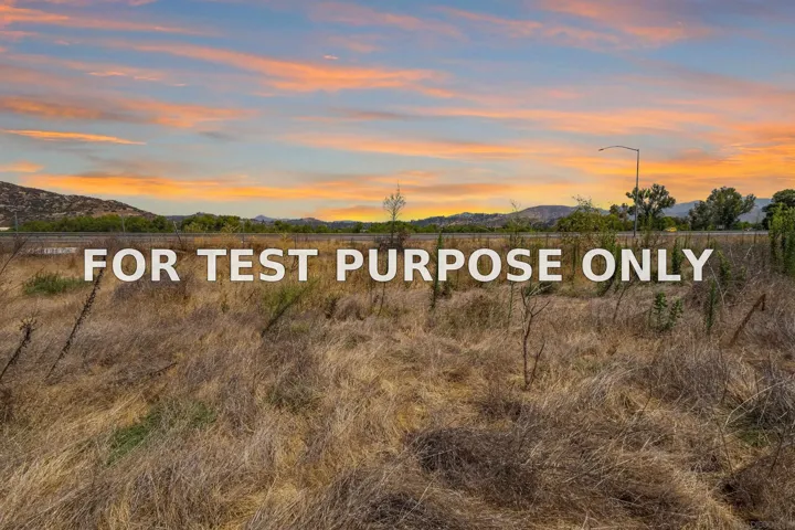 Demo/Test Data 11600 Woodside Avenue, Lakeside, Ca 92040