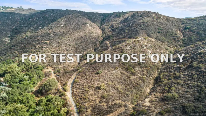 Demo/Test Data 0000 Jamul Dr. Unit 519-050-31-00, Jamul, Ca 91935
