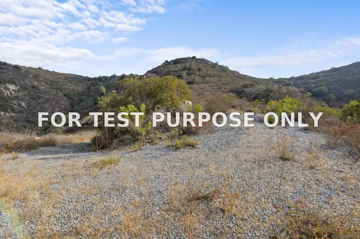 Demo/Test Data 0000 Jamul Dr. Unit 519-050-31-00, Jamul, Ca 91935