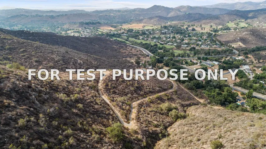 Demo/Test Data 0000 Jamul Dr. Unit 519-050-31-00, Jamul, Ca 91935