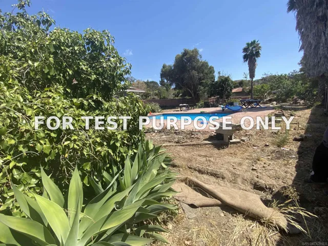Demo/Test Data 5679 Lake Park Way, La Mesa, Ca 91942