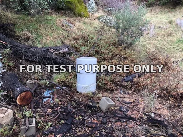 Demo/Test Data Sanderson Road Unit 1, Pine Valley, Ca 91962