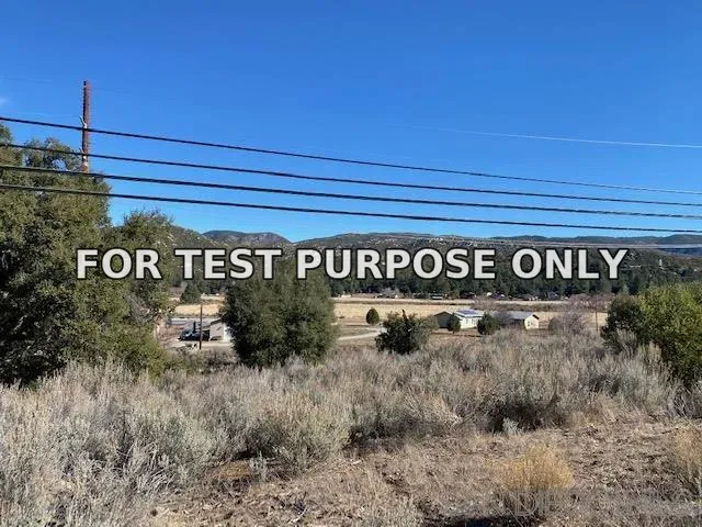 Demo/Test Data Sanderson Road Unit 1, Pine Valley, Ca 91962