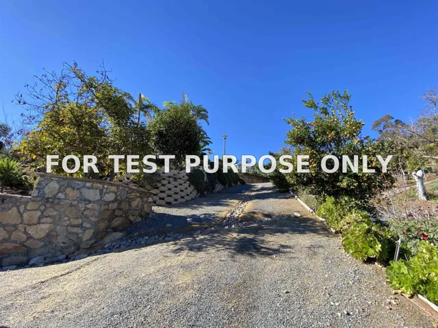 Demo/Test Data 2752 Rainbow Valley Blvd Unit 2, Fallbrook, Ca 92028
