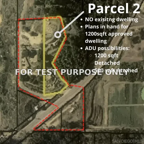 Demo/Test Data 2752 Rainbow Valley Blvd Unit 2, Fallbrook, Ca 92028
