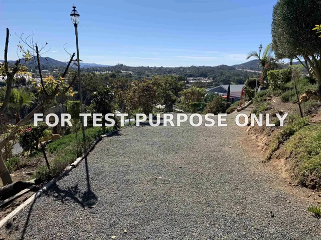 Demo/Test Data 2752 Rainbow Valley Blvd Unit 2, Fallbrook, Ca 92028