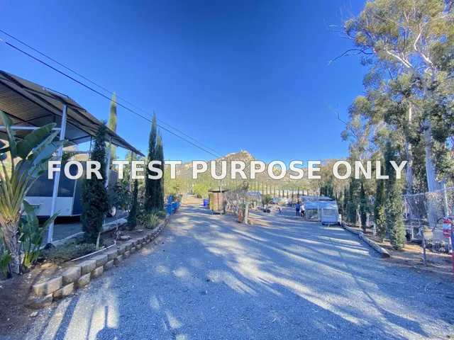 Demo/Test Data 5424 Rainbow Creek Rd Unit 3, Rainbow, Ca 92028