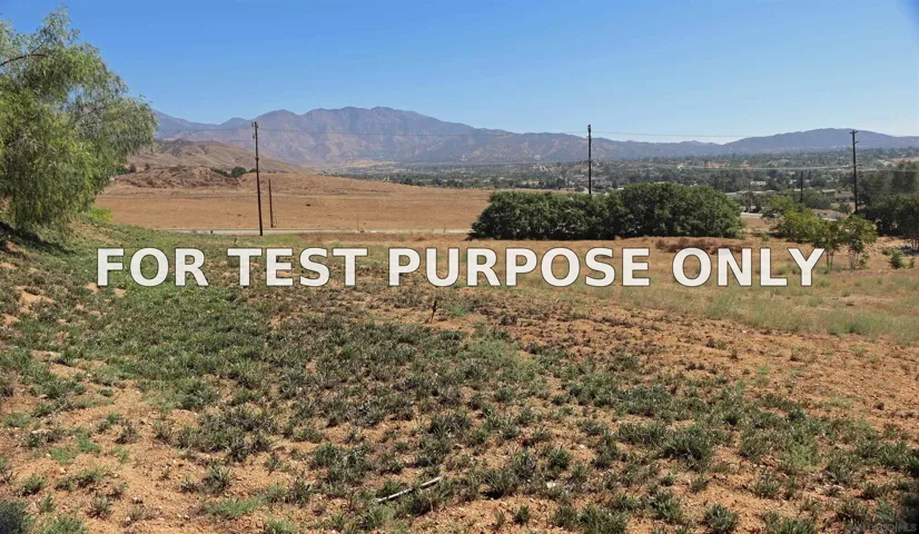 Demo/Test Data 0 Tennessee St Unit 0, Yucaipa, Ca 92399