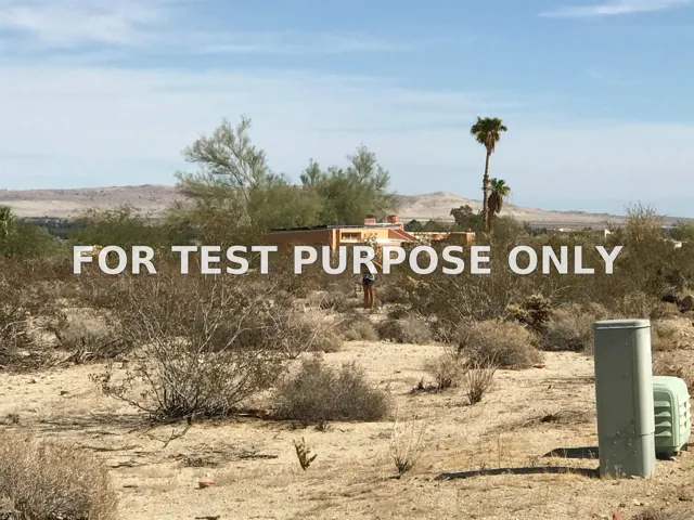 Demo/Test Data 196 Verbena Dr Unit 196, Borrego Springs, Ca 92004