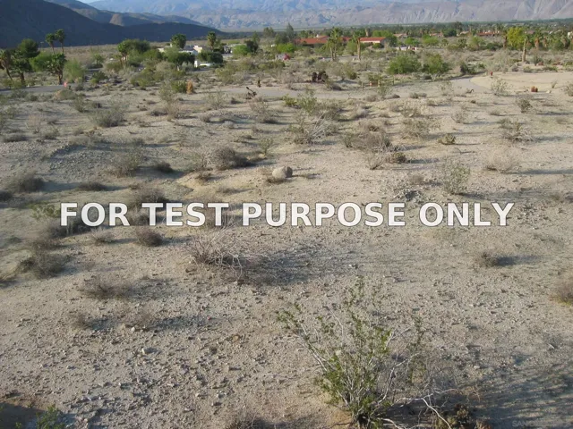 Demo/Test Data 196 Verbena Dr Unit 196, Borrego Springs, Ca 92004