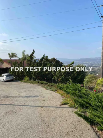 Demo/Test Data 000 Coronado Hills Drive Unit Sec 24-12-3w Neq That Por Of Par D Per Pm11015 In, San Marcos, Ca 92078
