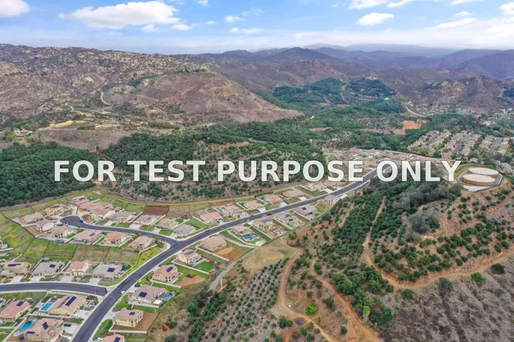 Demo/Test Data 0 Vista Ave Unit 0, Escondidio, Ca 92026