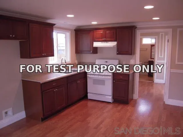 Demo/Test Data 5012 Del Monte Avenue, San Diego, Ca 92107