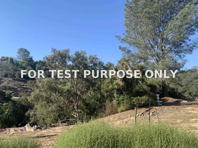 Demo/Test Data 0 Edgeworth Rd Unit Parcel 2, San Diego, Ca 92109