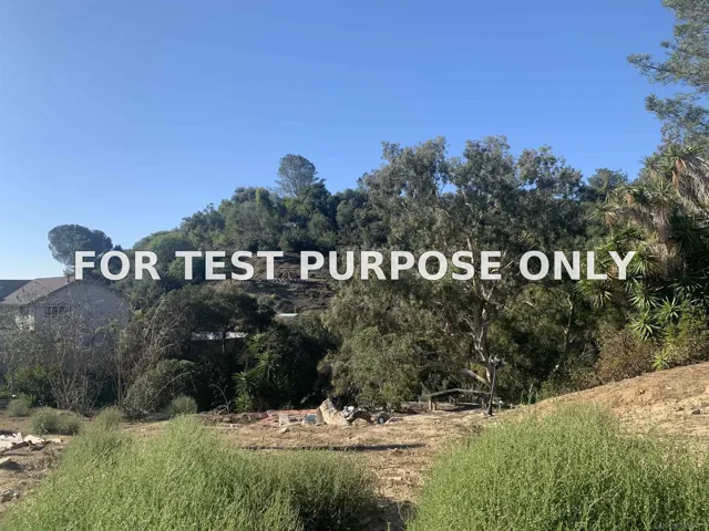 Demo/Test Data 0 Edgeworth Rd Unit Parcel 2, San Diego, Ca 92109