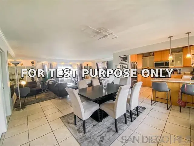 Demo/Test Data 2540 Clairemont Dr Unit 308, San Diego, Ca 92117