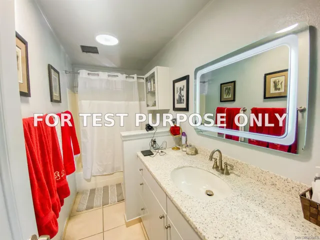 Demo/Test Data 2540 Clairemont Dr Unit 308, San Diego, Ca 92117