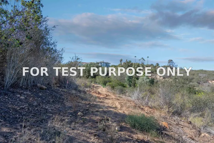 Demo/Test Data Oak Canyon Road Unit N/a, Poway, Ca 92064
