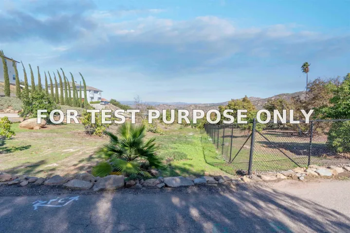 Demo/Test Data Oak Canyon Road Unit N/a, Poway, Ca 92064