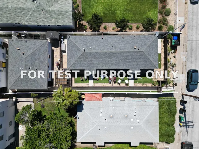 Demo/Test Data 2737-2741 1/2 G Street, San Diego, Ca 92102