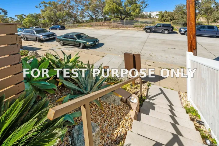 Demo/Test Data 2737-2741 1/2 G Street, San Diego, Ca 92102