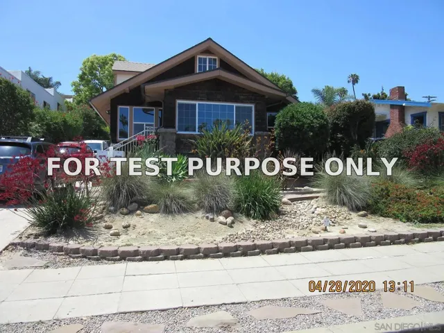 Demo/Test Data 4568-4570 Florida St., San Diego, Ca 92116