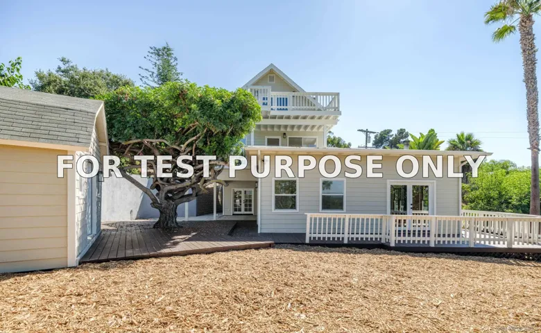 Demo/Test Data 891 Phillips St, Vista, Ca 92083