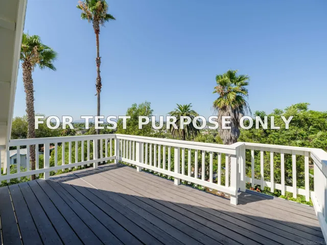 Demo/Test Data 891 Phillips St, Vista, Ca 92083