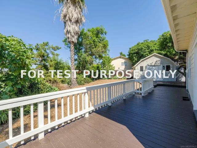 Demo/Test Data 891 Phillips St, Vista, Ca 92083