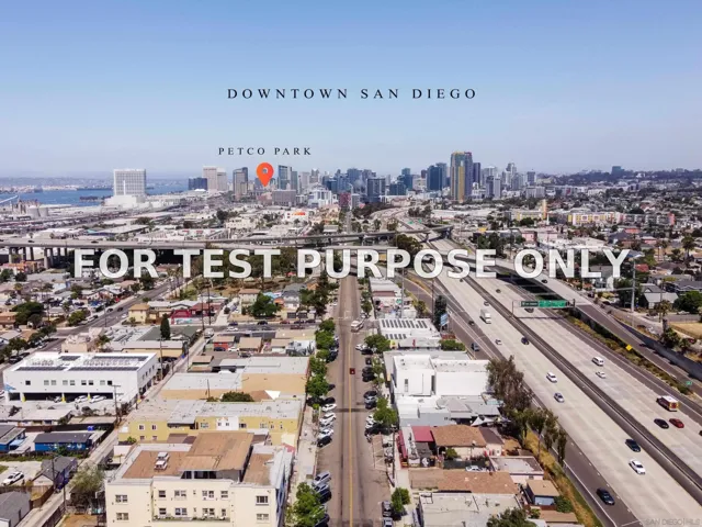 Demo/Test Data 2174 Logan Ave, San Diego, Ca 92113
