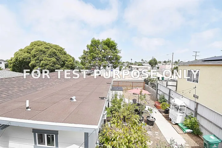 Demo/Test Data 3775 – 3779 Teak Street, San Diego, Ca 92113