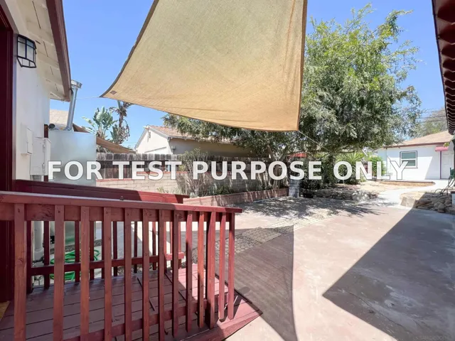 Demo/Test Data 3109-11 Nile, San Diego, Ca 92104