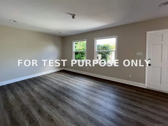 Demo/Test Data 3109-11 Nile, San Diego, Ca 92104