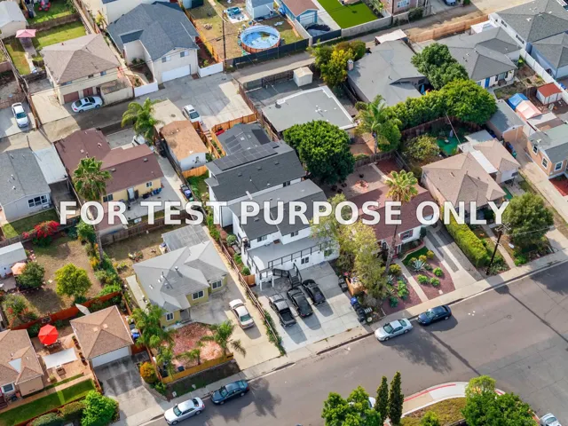 Demo/Test Data 6965 Saranac Street, San Diego, Ca 92115