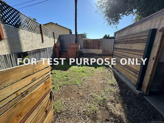 Demo/Test Data 1911-13 Alpine Blvd, Alpine, Ca 91901