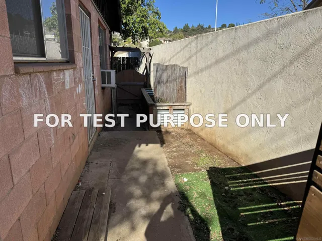 Demo/Test Data 1911-13 Alpine Blvd, Alpine, Ca 91901