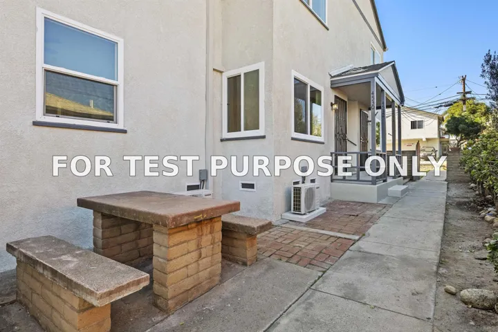 Demo/Test Data 4530-36 38th Street, San Diego, Ca 92116