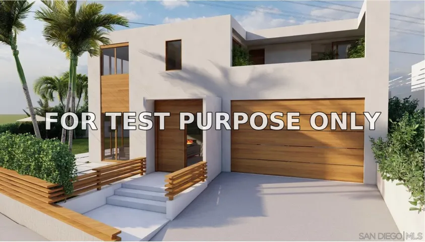 Demo/Test Data 4243 Summit Dr Unit 00, La Mesa, Ca 91941