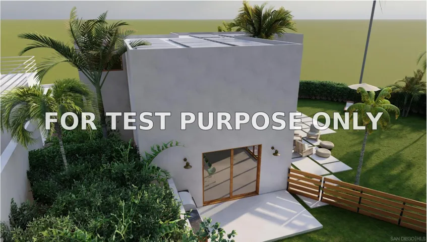 Demo/Test Data 4243 Summit Dr Unit 00, La Mesa, Ca 91941