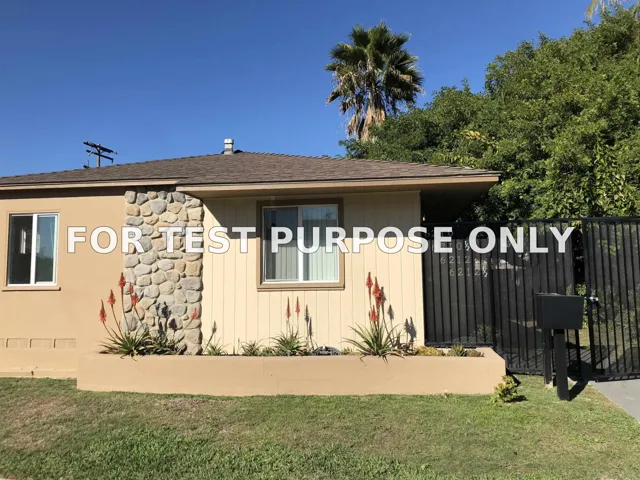 Demo/Test Data 6210-6212 1/2 Stanley Ave, San Diego, Ca 92115