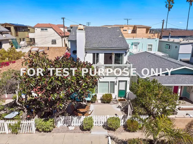 Demo/Test Data 830-832 Jamaica, San Diego, Ca 92109