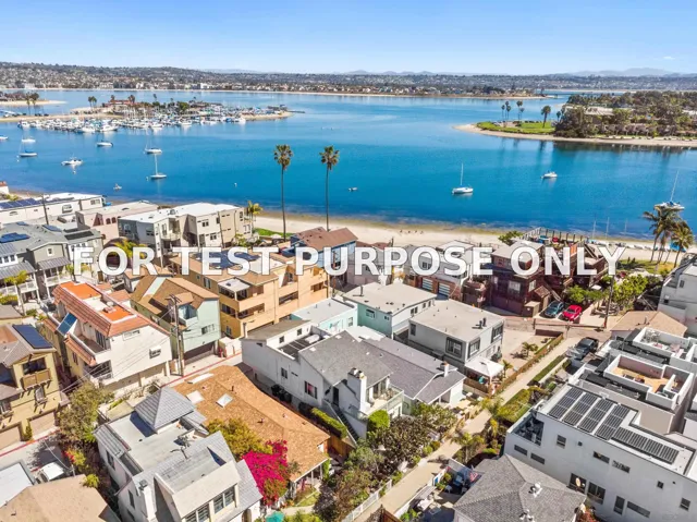 Demo/Test Data 830-832 Jamaica, San Diego, Ca 92109