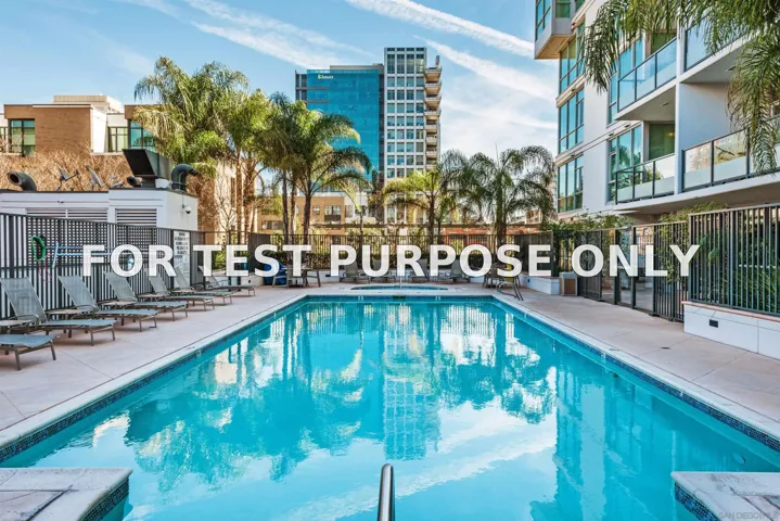 Demo/Test Data 325 7th Ave. Unit 2003, San Diego, Ca 92101