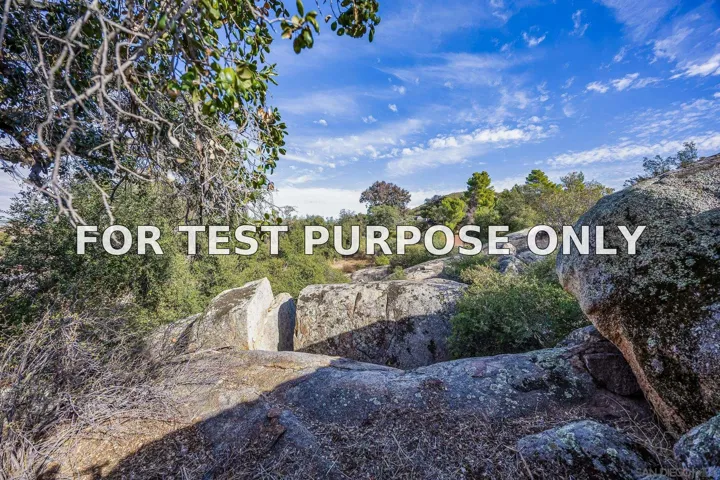 Demo/Test Data 20855 Cinnamon Dr, Jamul, Ca 91935